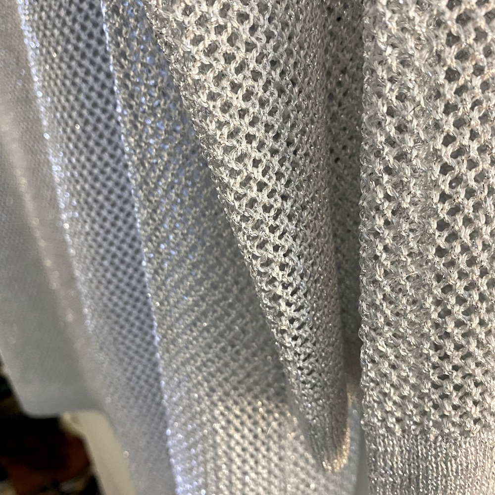 Silver Sparkle Sweater Set - Picture 4 of 6